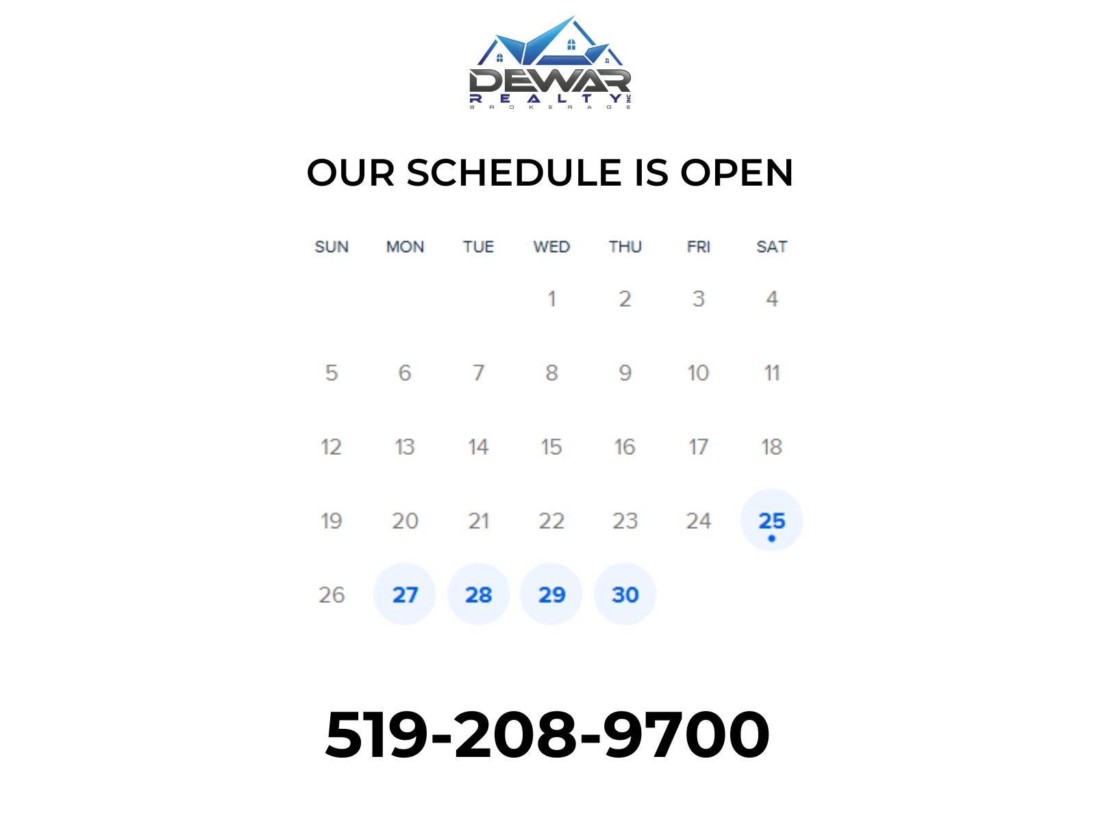 Loading scheduling calendar